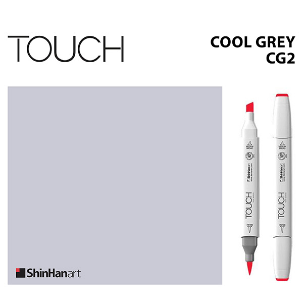 Shinhan : Touch Twin Marker Pen : Cool Grey : Cg2