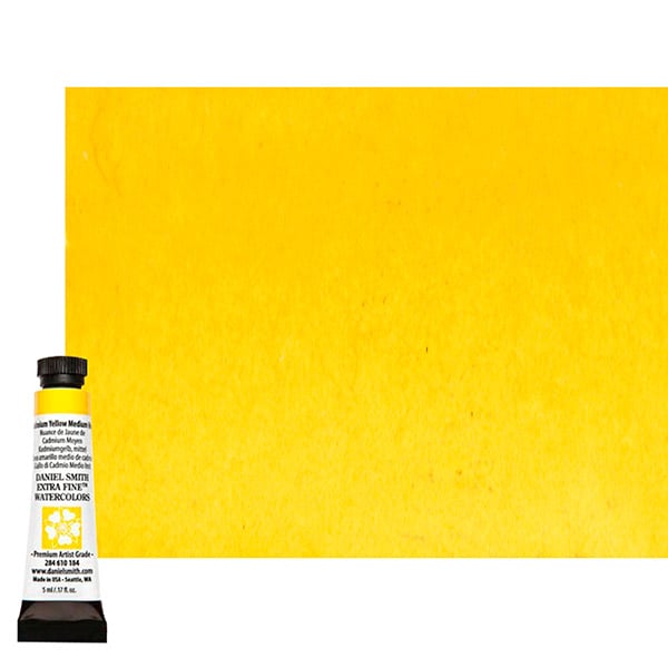 Daniel Smith Extra Fine Watercolor - Cadmium Yellow Medium Hue 5 ml