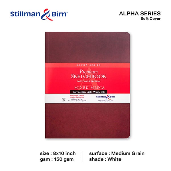 Stillman & Birn Alpha Softcover Sketchbook 8x10