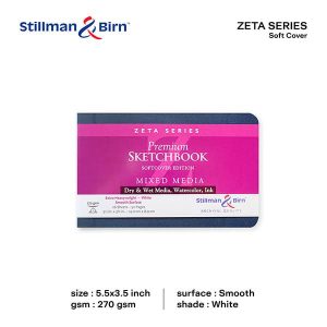  Stillman & Birn Zeta Series Hardbound Sketchbook, A4