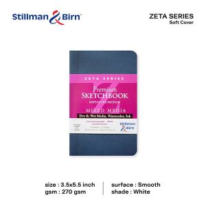 Stillman & Birn Zeta Sketchbook - Softcover - 5.5 x 8.5