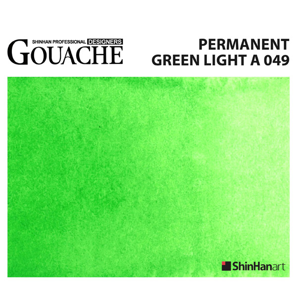 Emerald Green 060 A (15ml tube) ShinHan Professional Designers Gouache -  Lamune Shop
