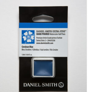 Daniel Smith Extra Fine Watercolor Half Pan - Cerulean Blue 